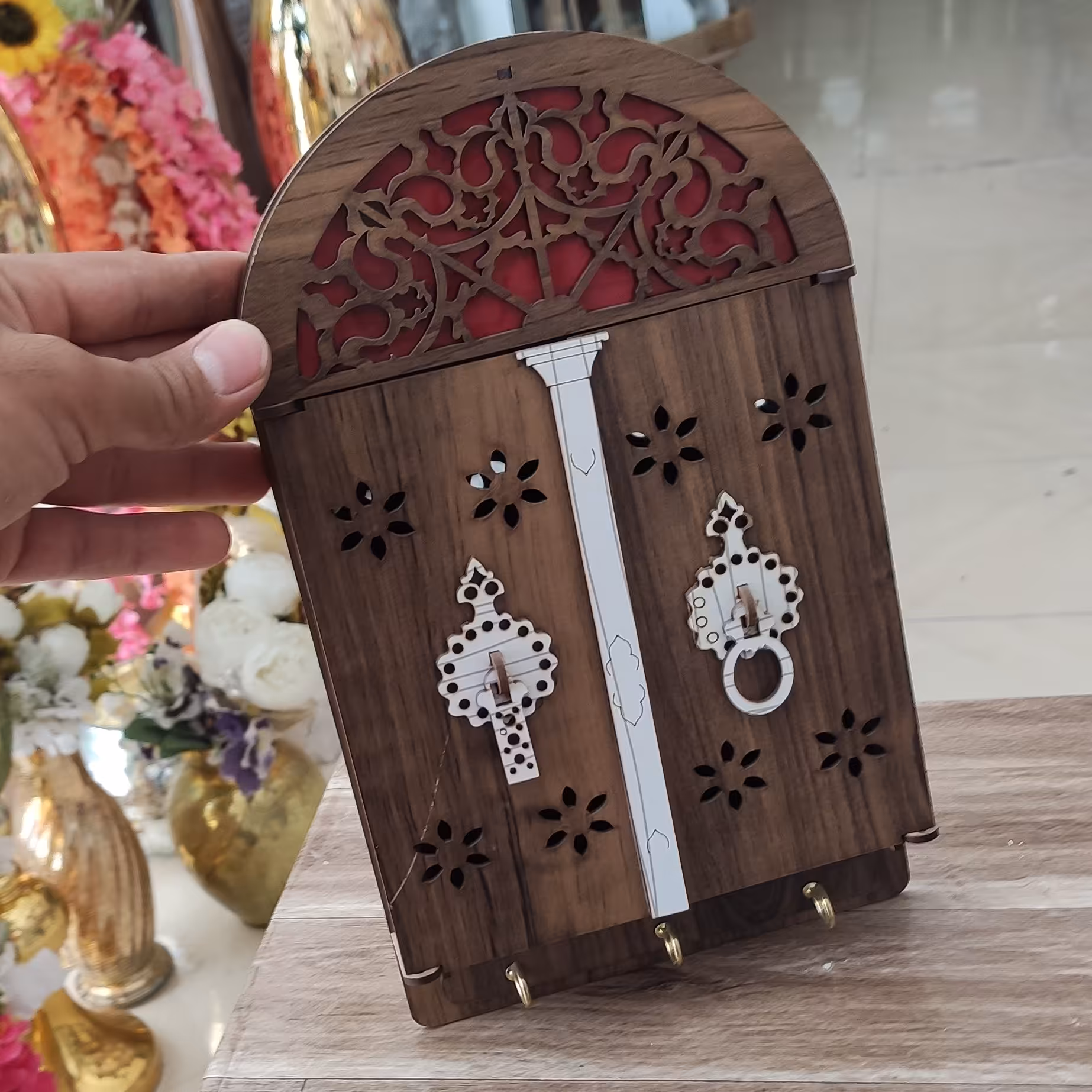 جا کلیدی چوبی 