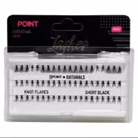 مژه مصنوعی 2پوینت مدل 2PKshort بسته 60 عددی