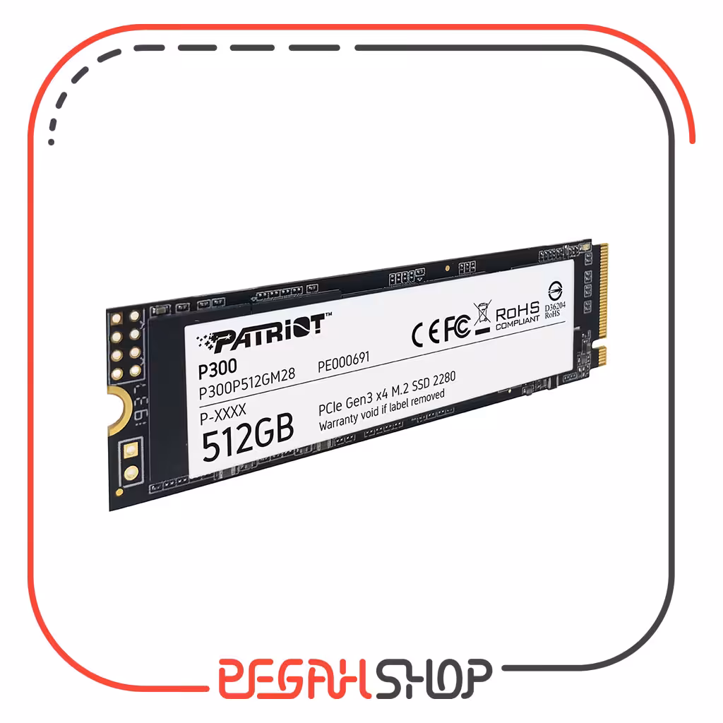 حافظه ssd برند Patriot مدل p300 ظرفیت 512 گیگ