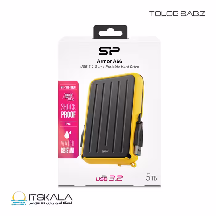 قیمت و خرید هارد اکسترنال سیلیکون پاور A66 5TB | ITSKALA