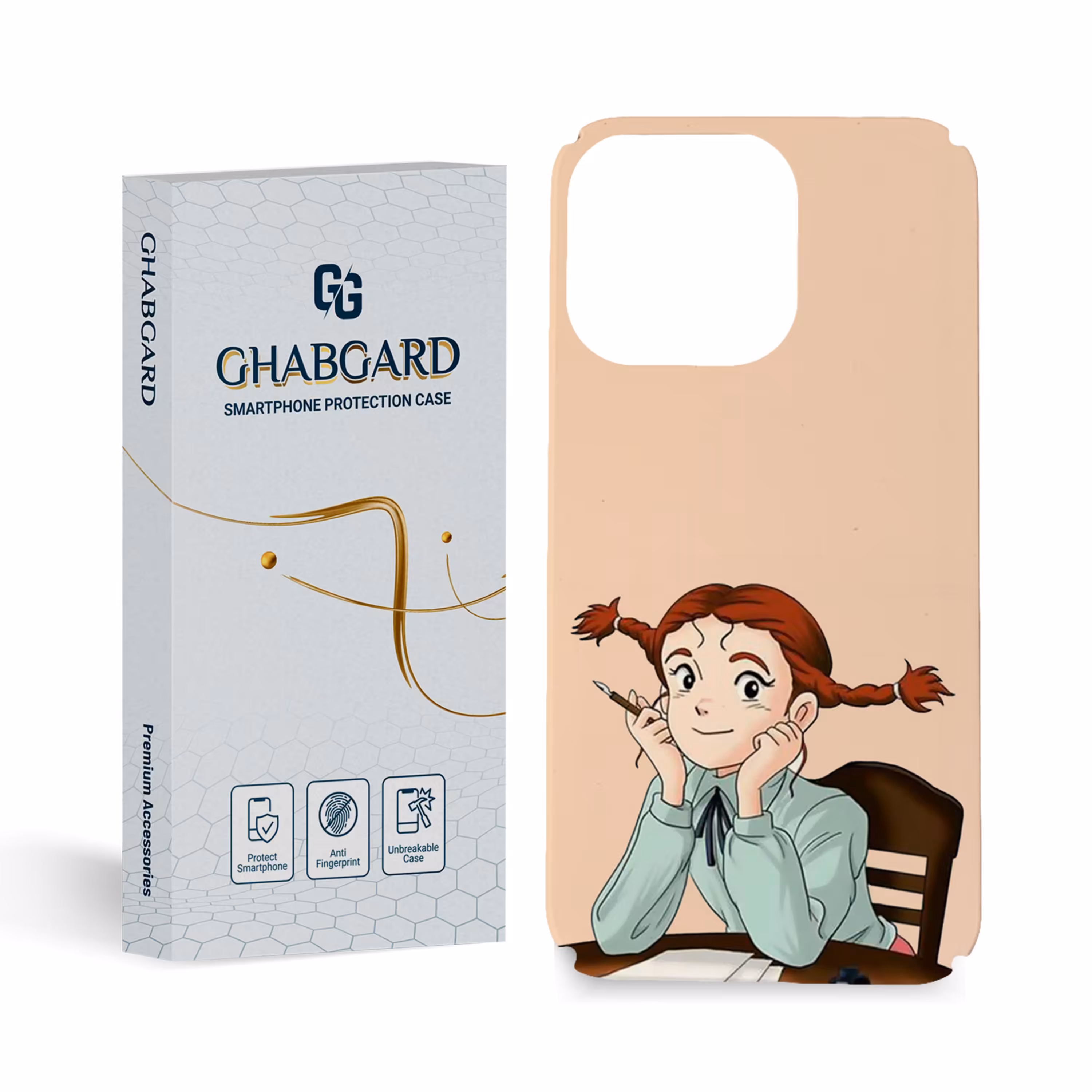 گارد قاب کاور دخترانه مدل g4007 مناسب گوشی موبایل 13pro full