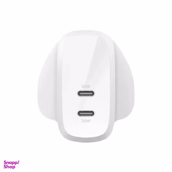 شارژر دیواری گوشی موبایل بلکین مدل USB-C Wall Charger with PPS 60W