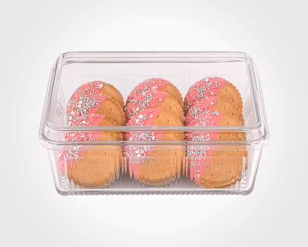 شکلات خوری شیشه ای بزرگ لیمون کد 2341