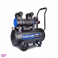 کمپرسور هوا سایلنت دو سیلندر نووا (Nova) مدل NTA-9150 حجم 50 لیتر
