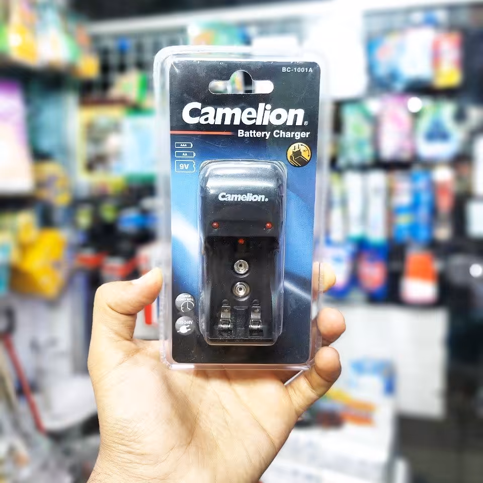 شارژر باتری کتابی مدل 1001 برند کملیون