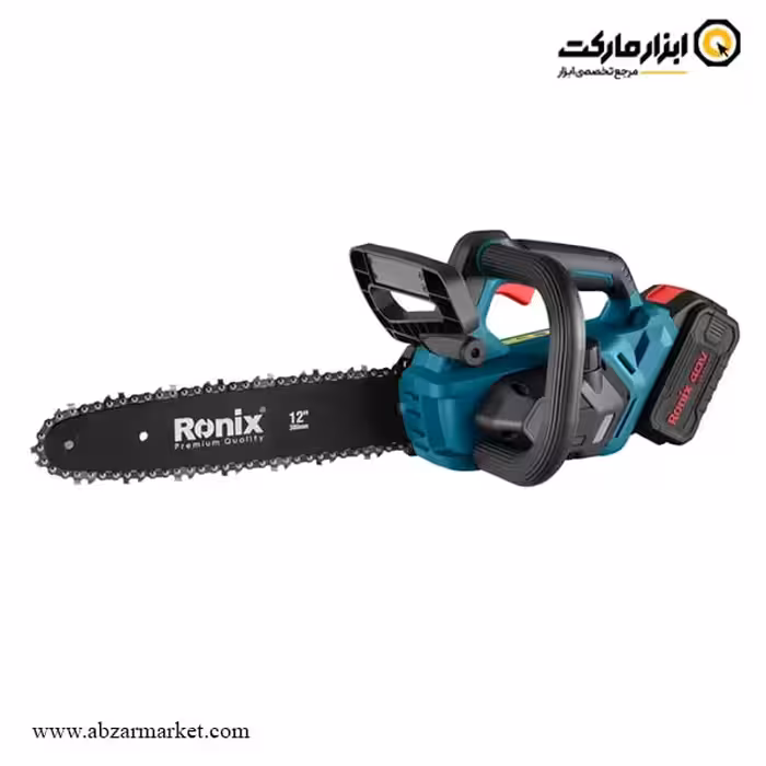 اره زنجیری شارژی رونیکس براشلس 30 سانتی‌ متر مدل 40-8923 V