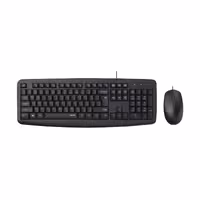 ست ماوس و کیبورد Rapoo Wired Optical Mouse &amp; Keyboard Combo NX1600