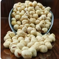 مغز فندق سفید بو داده تازه 450 گرمی