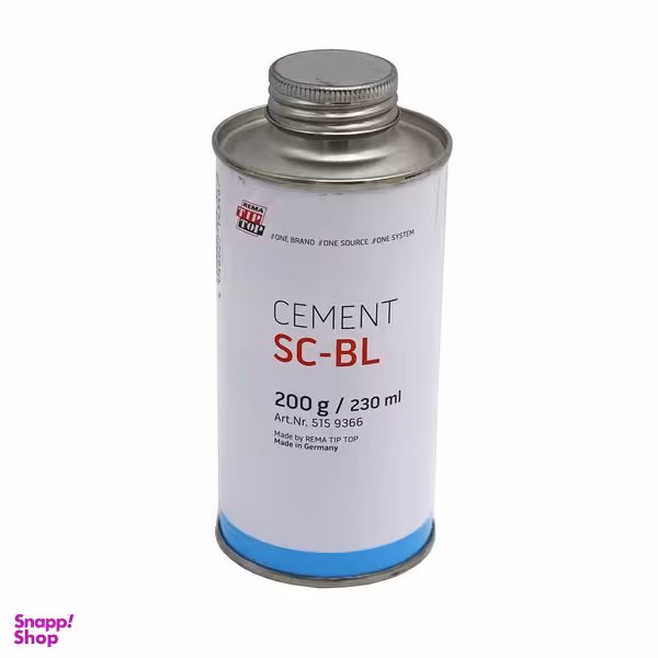 چسب پنچرگیری رما تیپ تاپ مدل سیمنت آلمانی SC-BL کد YP-GERMANY-230ML حجم 230 میلی لیتر