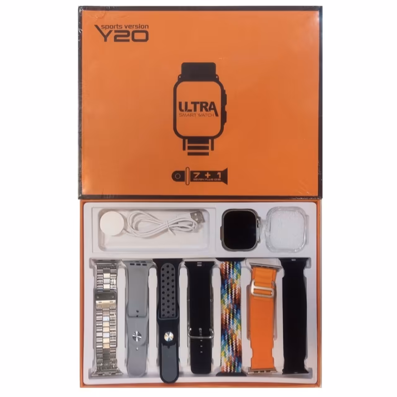 ساعت هوشمند الترا مدل Y20 نسخه 7 بند