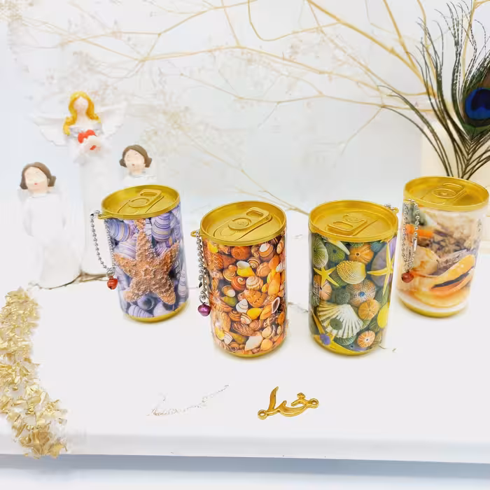 دستمال مرطوب قوطی طرح دریایی کد H024