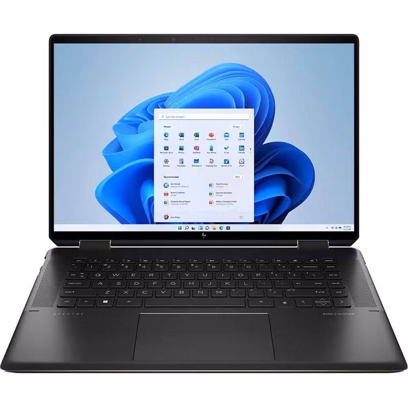 خرید و قیمت لپ تاپ 16 اینچی اچ پی مدل Spectre X360 16-aa0013dx Core Ultra 7 16GB 1TB SSD Intel Arc