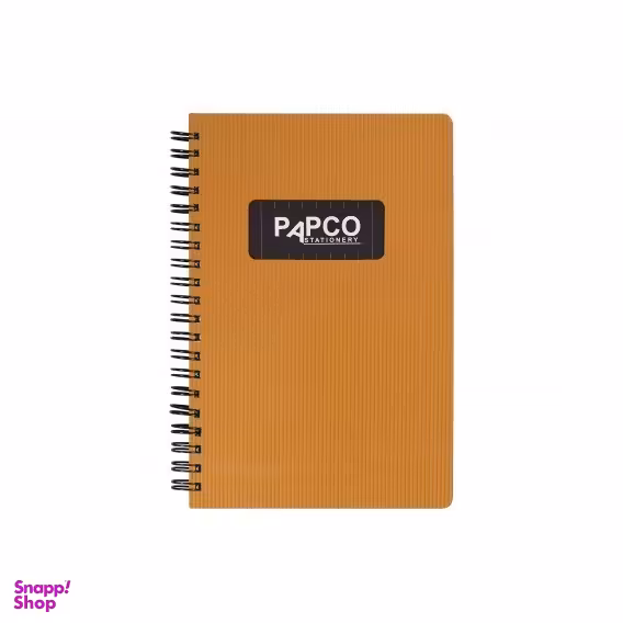 دفتر یادداشت یک خط متالیک 100 برگ پاپکو (Papco) مدل 647 BC