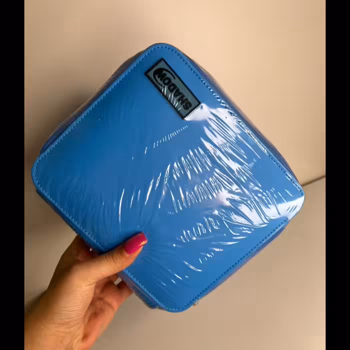 کیف مدادرنگی چهار لت آبی