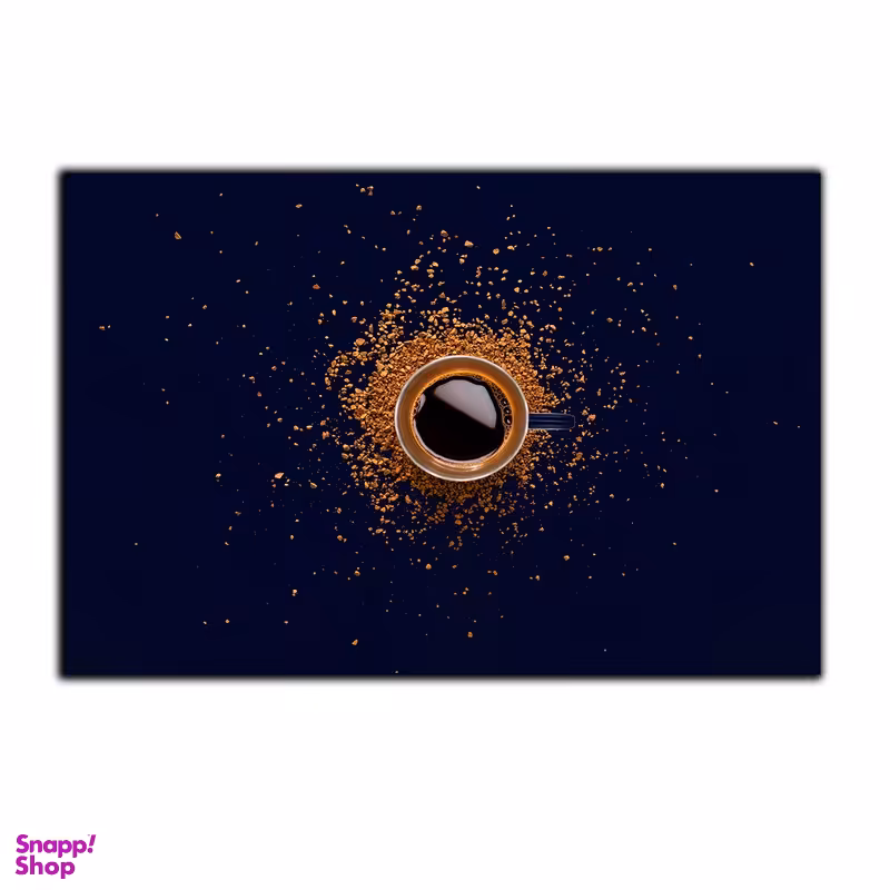 تابلو شاسی بکلیت طرح فنجان قهوه مدل SH-S4429