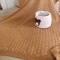 شال مبل خردلی