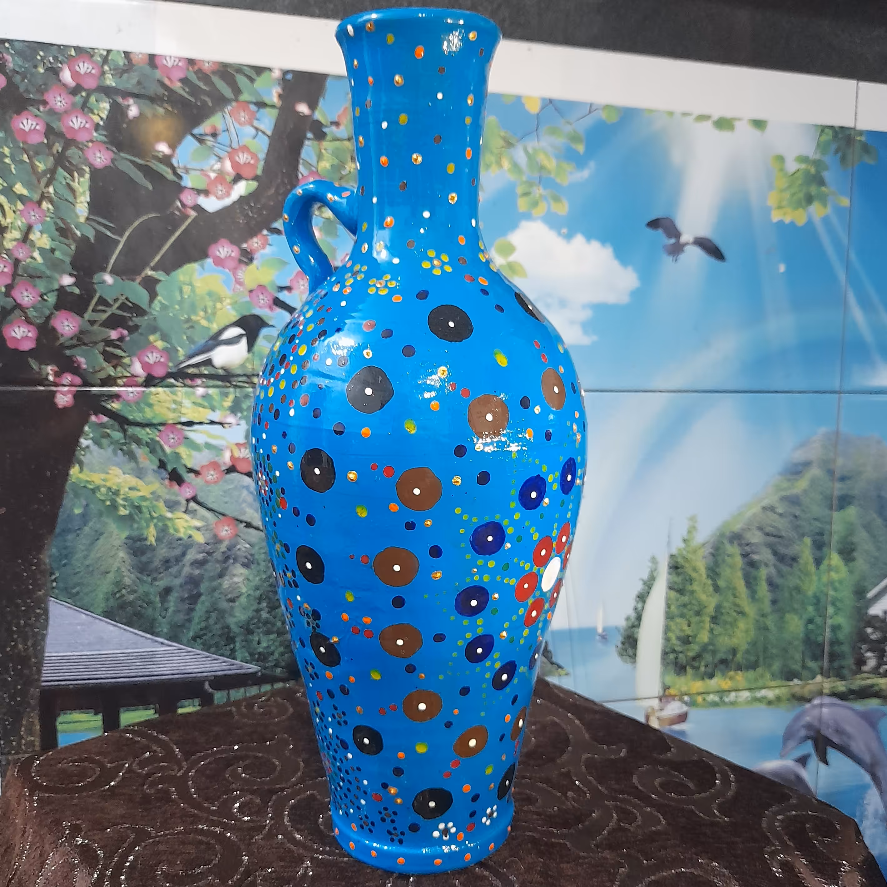 کوزه نقطه کوبی چشمی