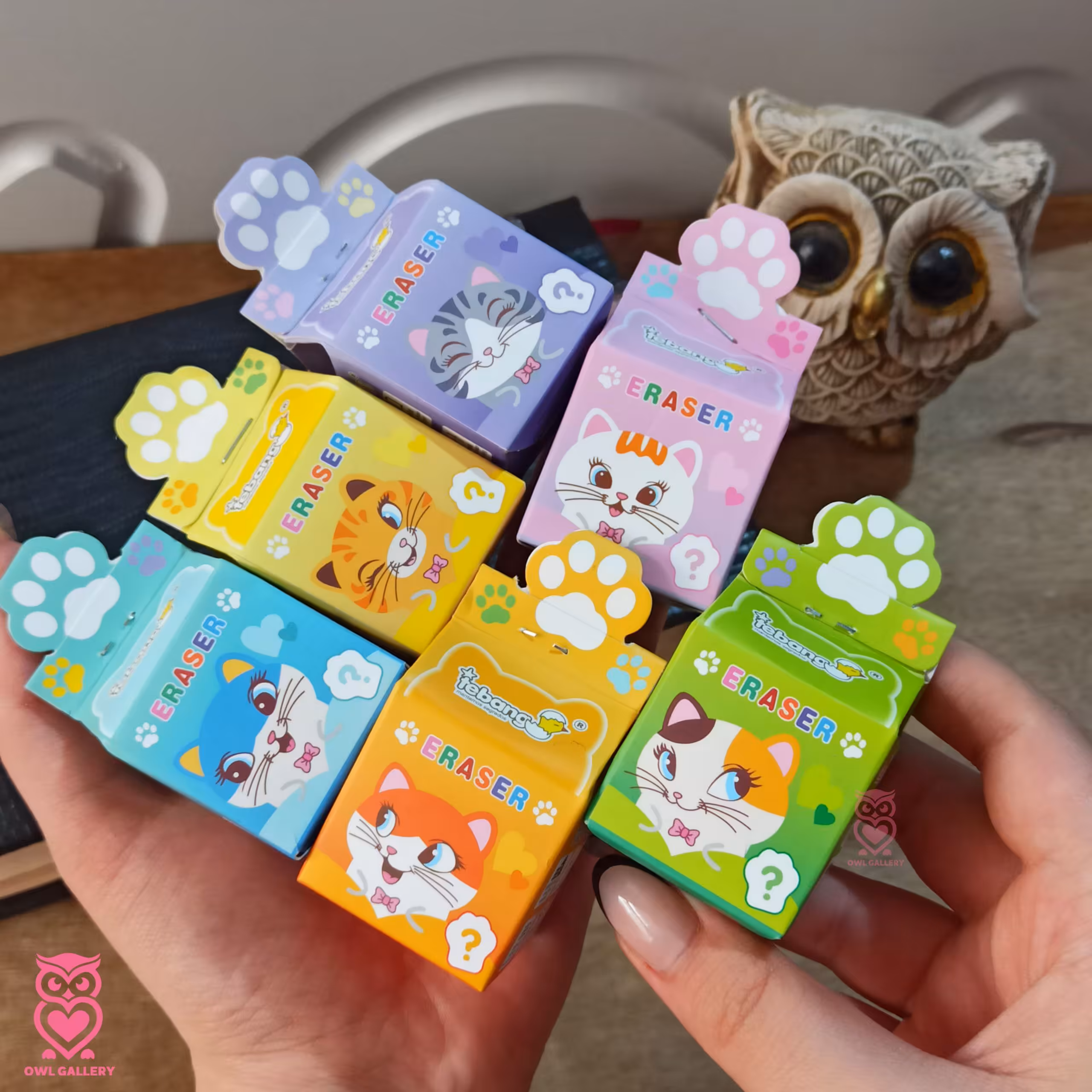 پاکن مدل پاکت شیر طرح گربه و پنجه