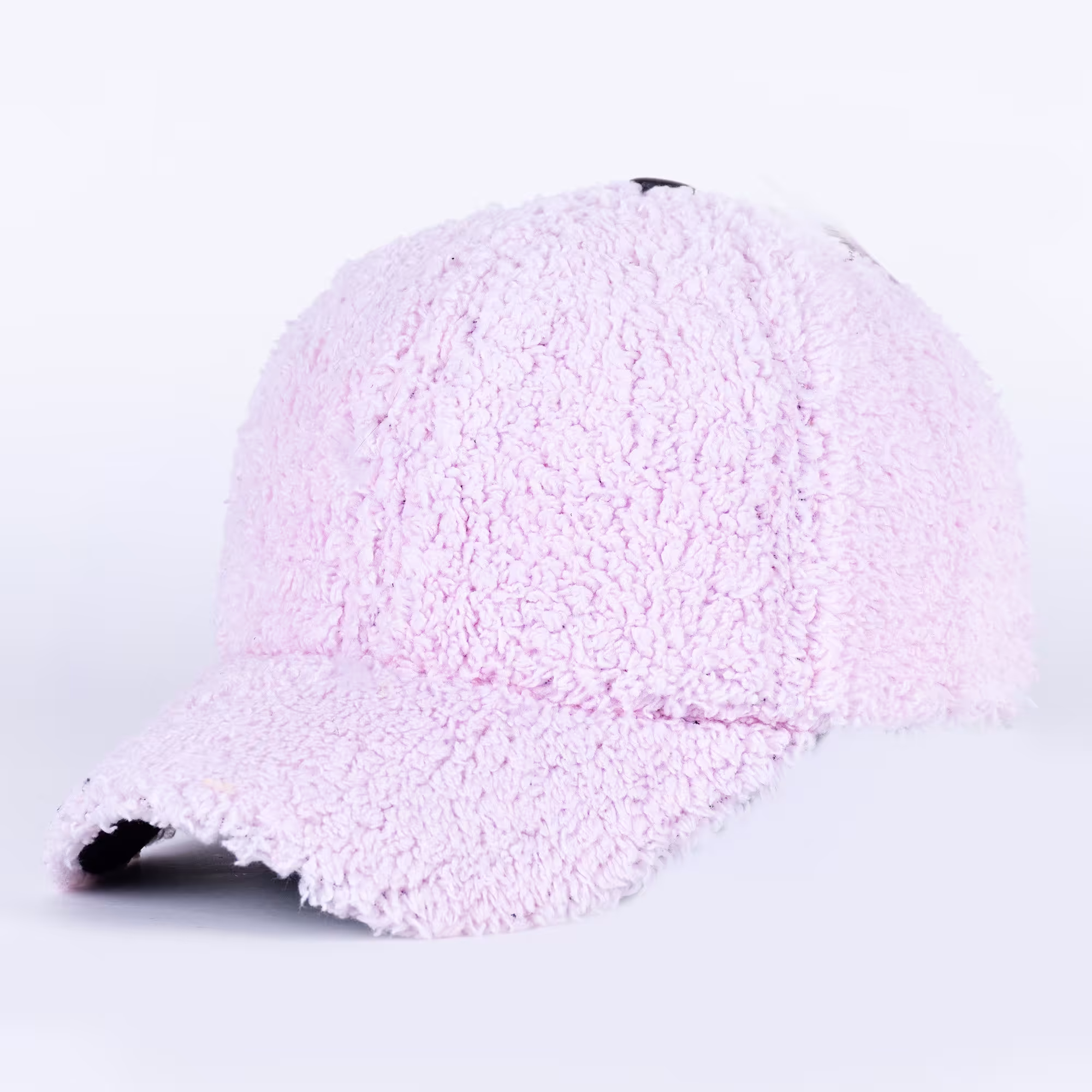 کلاه بیسبالی تدی رنگ صورتی