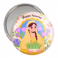 آینه جیبی خندالو مدل نوروز کد 24610