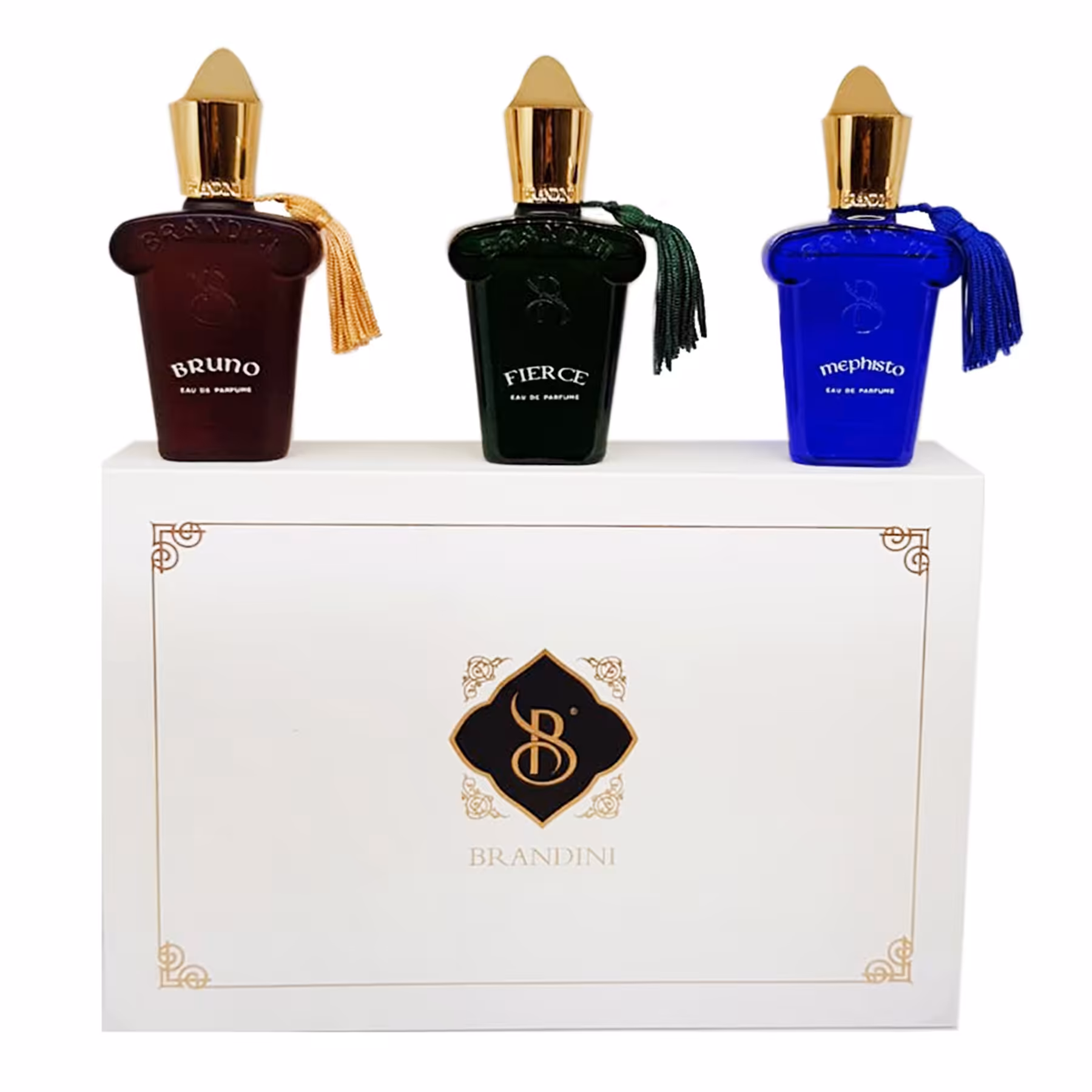 ست هدیه عطر مردانه برندینی Fierce-Bruno-Mephisto