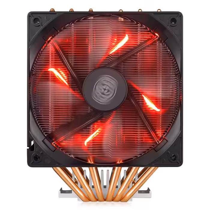 خنک کننده بادی پردازنده کولر مستر مدل Blizzard T620 RED