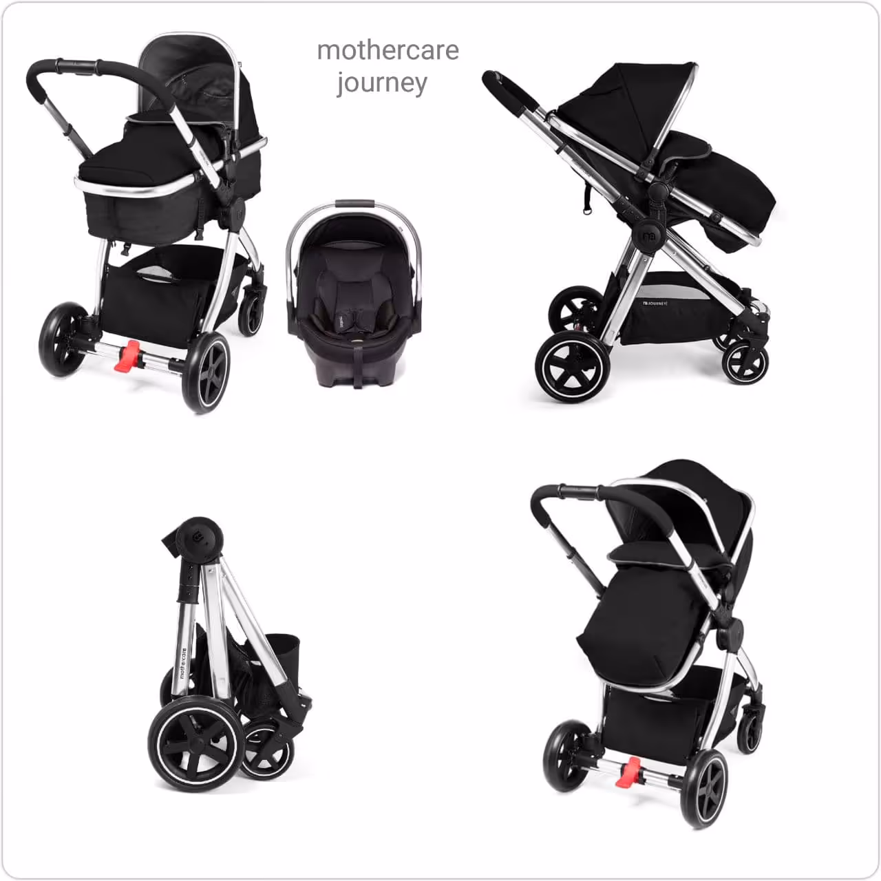 کالسکه و کریر مادرکر mothercare مدل journey جورنی