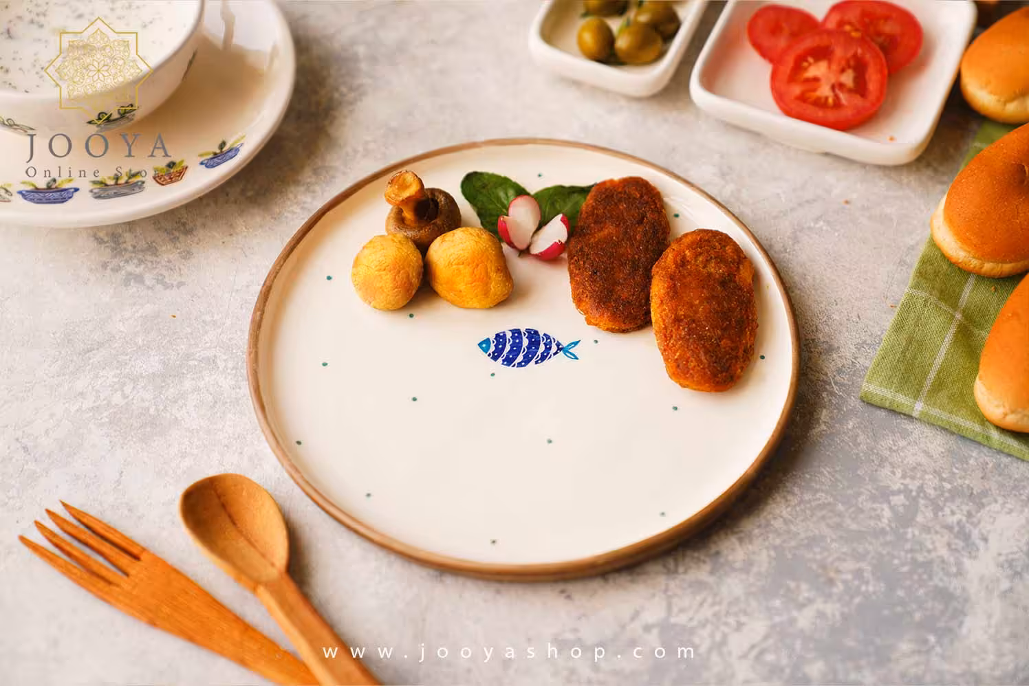 دیس سرامیکی طرح دریا