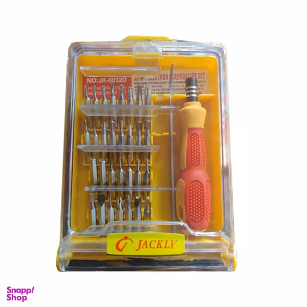 مجموعه 32 عددی سری پیچ گوشتی جک لی مدل jk-6032