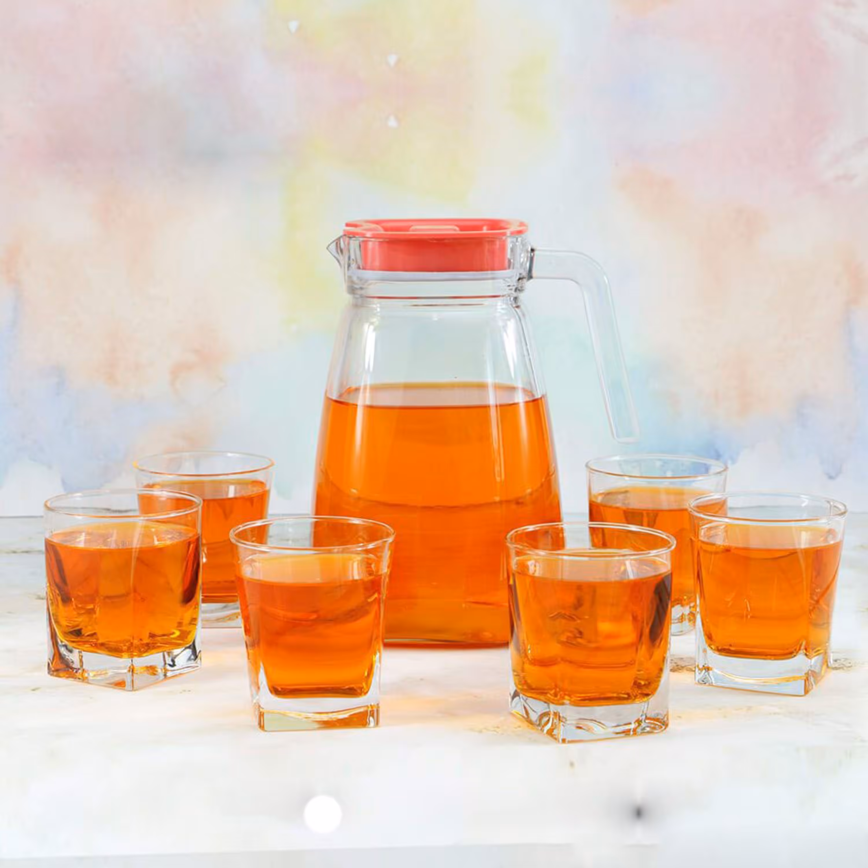 پارچ و نیم لیوان مدل کار پاشاباغچه ترکیه کد 96692