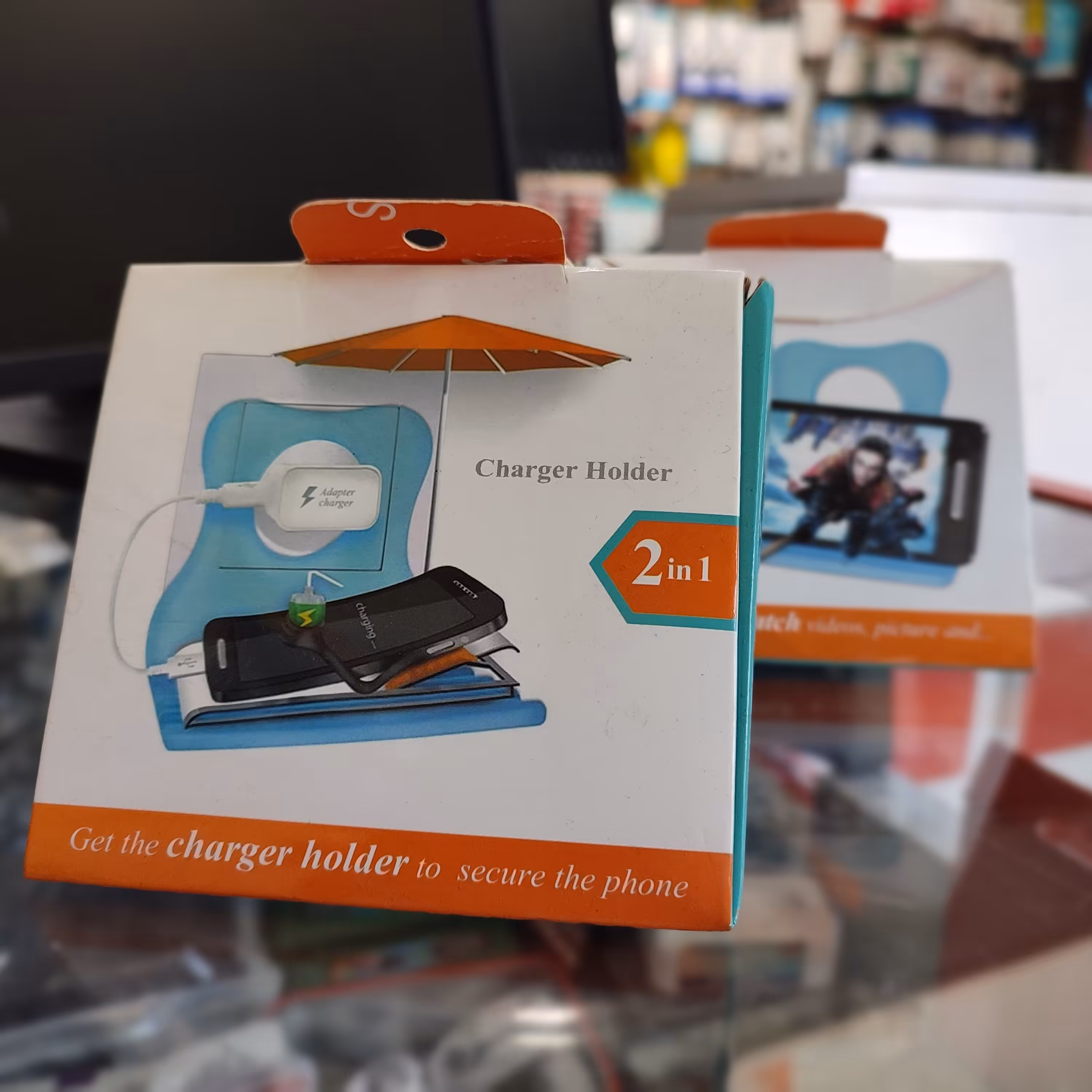 هولدر + استند موبایل مدل Nika 2 in 1