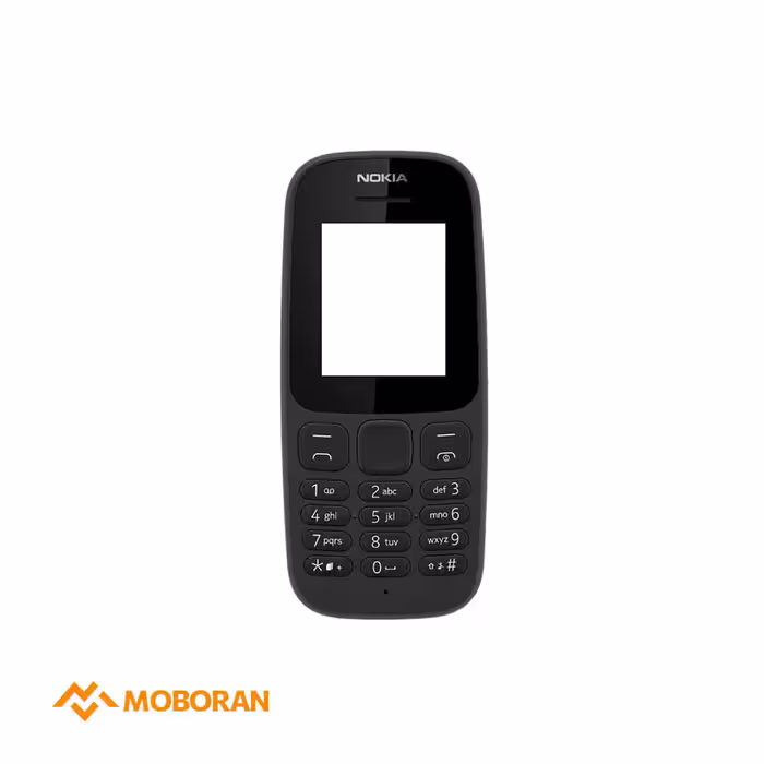 قاب گوشی Nokia 105 2017 مشکی ا Nokia 105 2017 Body Cover | موبوران