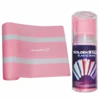 کش پیلاتس GOLDEN STAR ضخامت 0.55 میلی متر رنگ صورتی