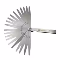 آچار فیلر تاپکس مدل YP-902-20-0.5-1MM مجموعه 20 عددی