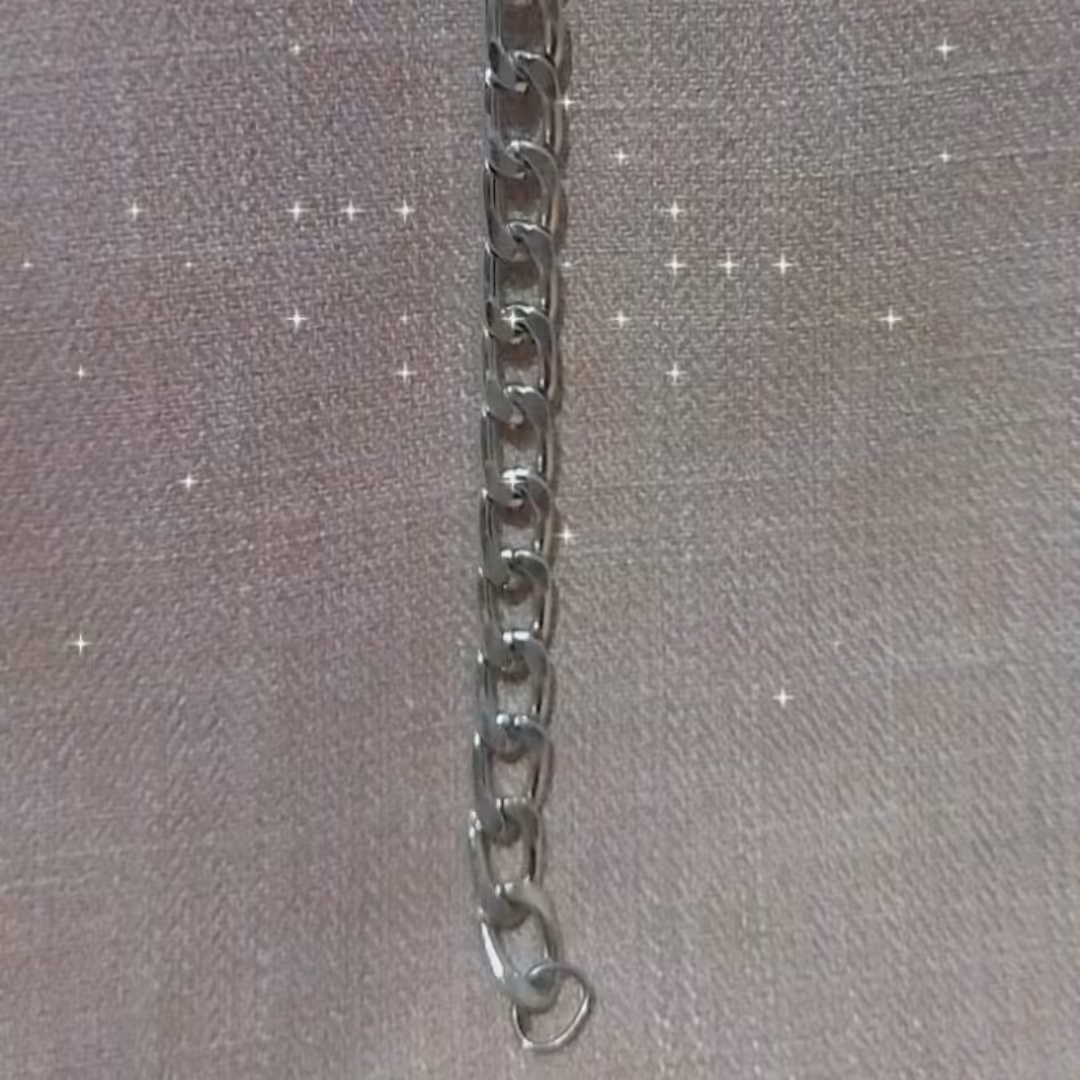 دستبند زنجیری رنگ ثابت 