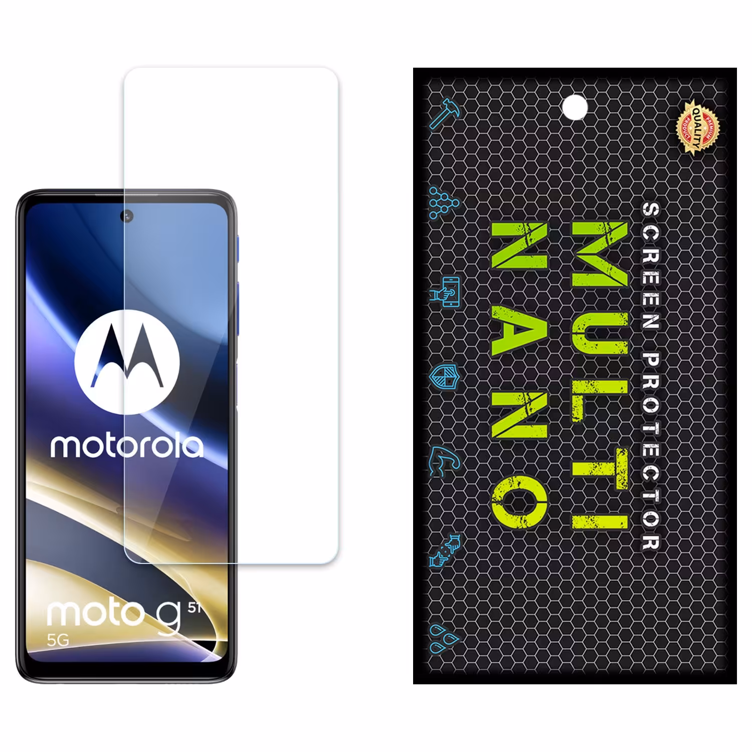 محافظ صفحه مولتی نانو مدل X-S1N برای موبایل موتورولا  G51