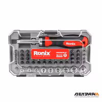 مجموعه 63 عددی سری پیچ گوشتی و بکس رونیکس مدل RH-2716