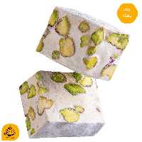 گز لقمه ای انگبینی 42 درصد پسته ویژه شاهکار-400 گرم