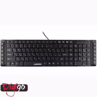 کیبورد مدل GK-301 گرین با حروف فارسی کیبورد مدل GK-301 گرین با حروف فارسی