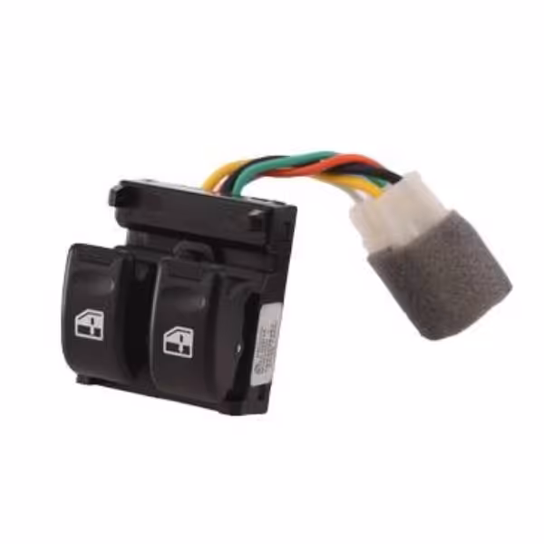 کلید شیشه بالابر سمت چپ کروز پلاس مناسب پراید 111 (مدل x100)کد CR33084101