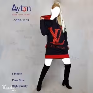 تونیک کلاهدار جیب دار