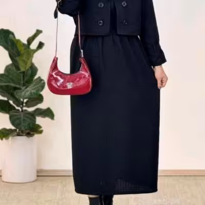 ست کت سارفون مجلسی زنانه خنک بهاره