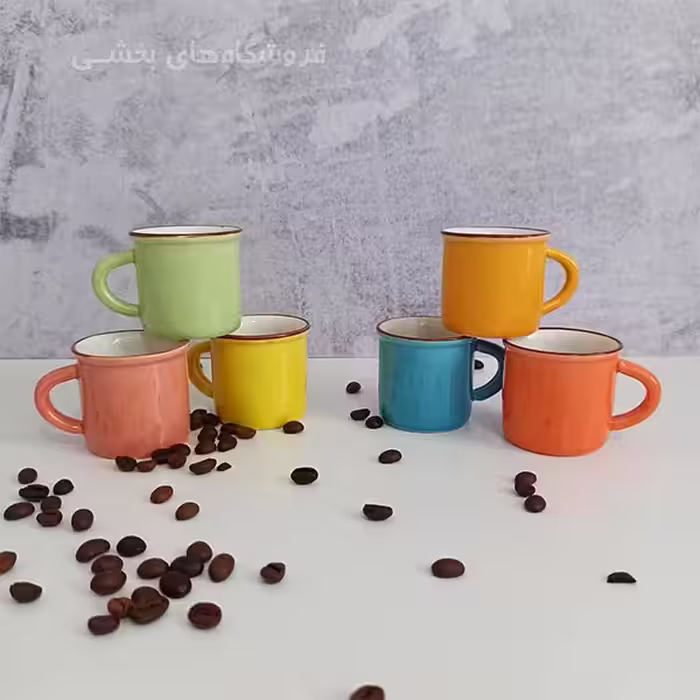 لیوان شات قهوه خوری سرامیکی