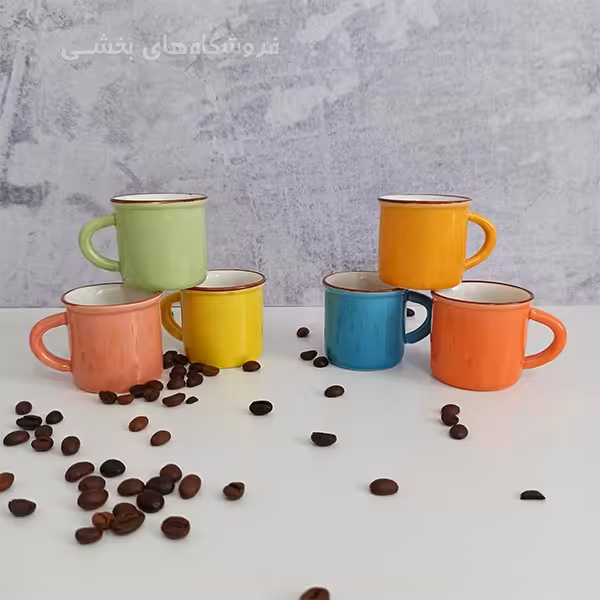 لیوان شات قهوه خوری سرامیکی