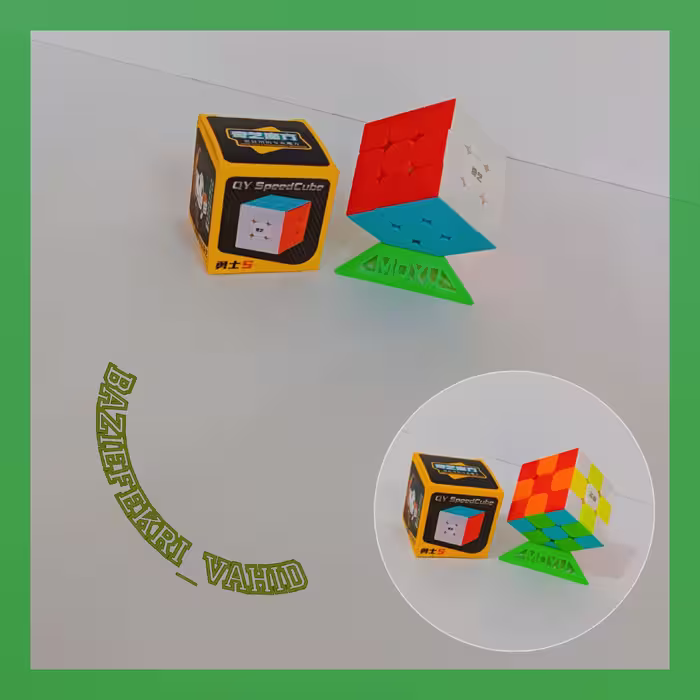 روبیک 3در3 کای وای خودرنگ