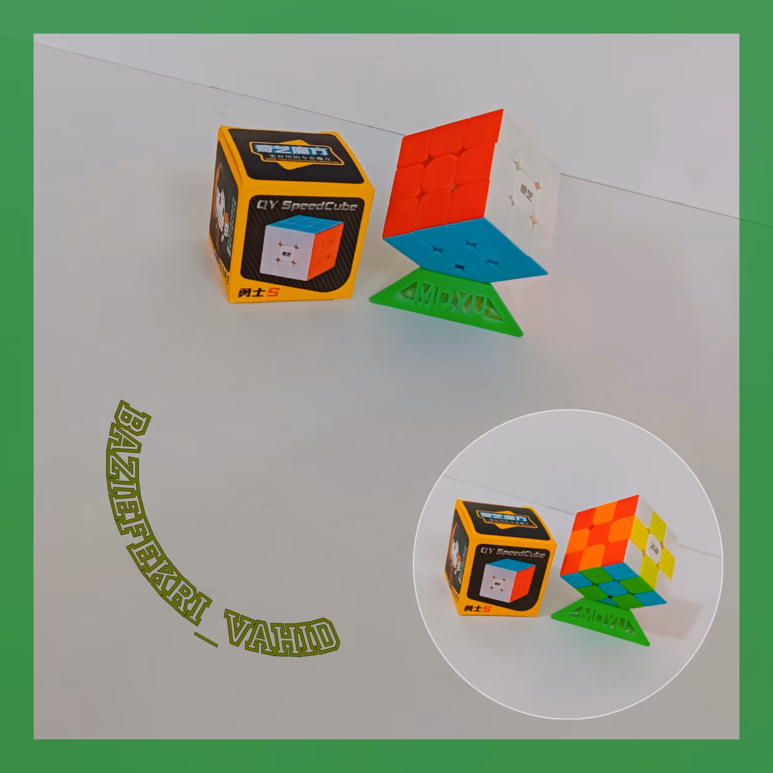 روبیک 3در3 کای وای خودرنگ