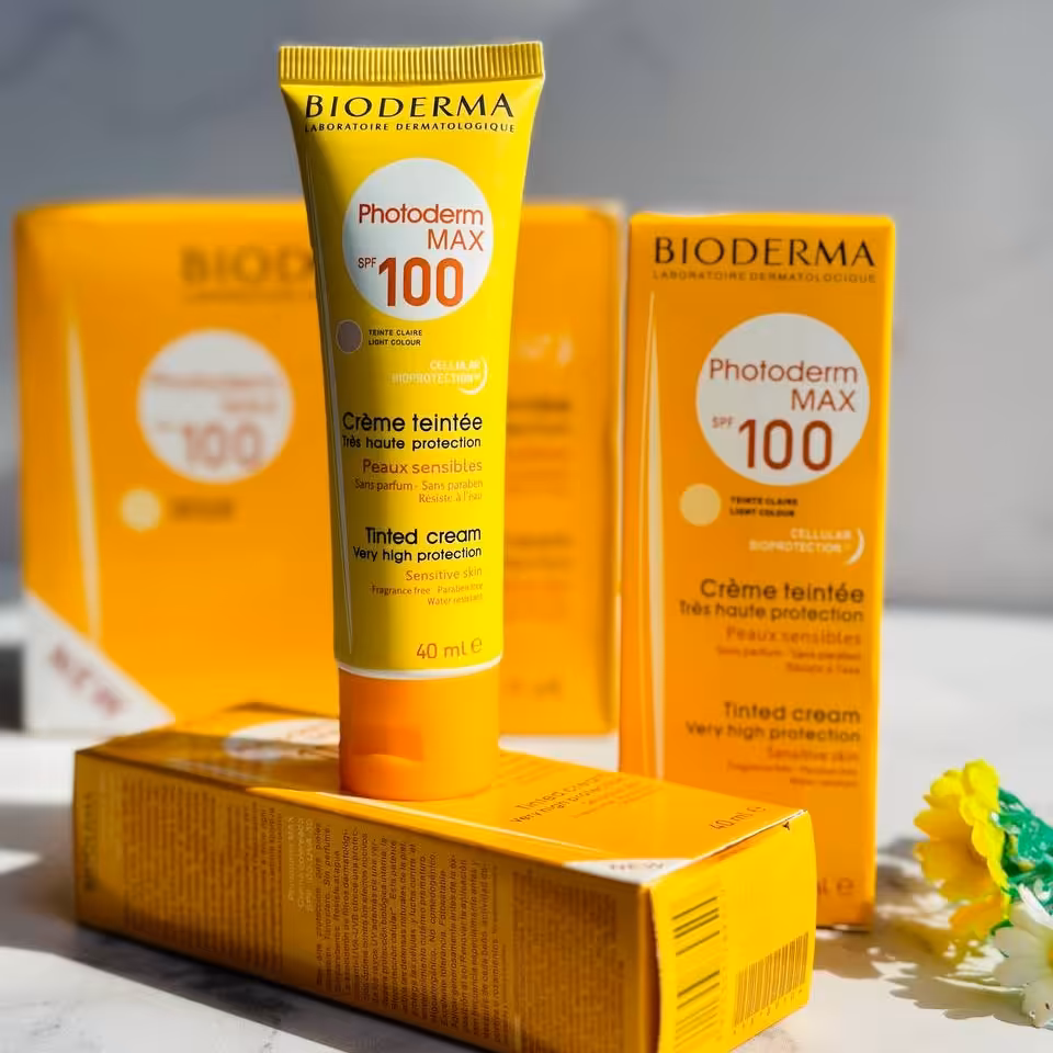 کرم ضد آفتاب بیودرما رنگی