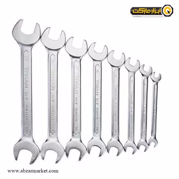 ست آچار دو سر تخت توسن 8 عددی مدل TI103-S8