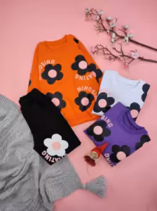 بلوزوشلواردخترانه گل