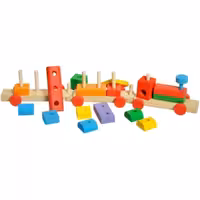 قطار چوبی 3 واگن